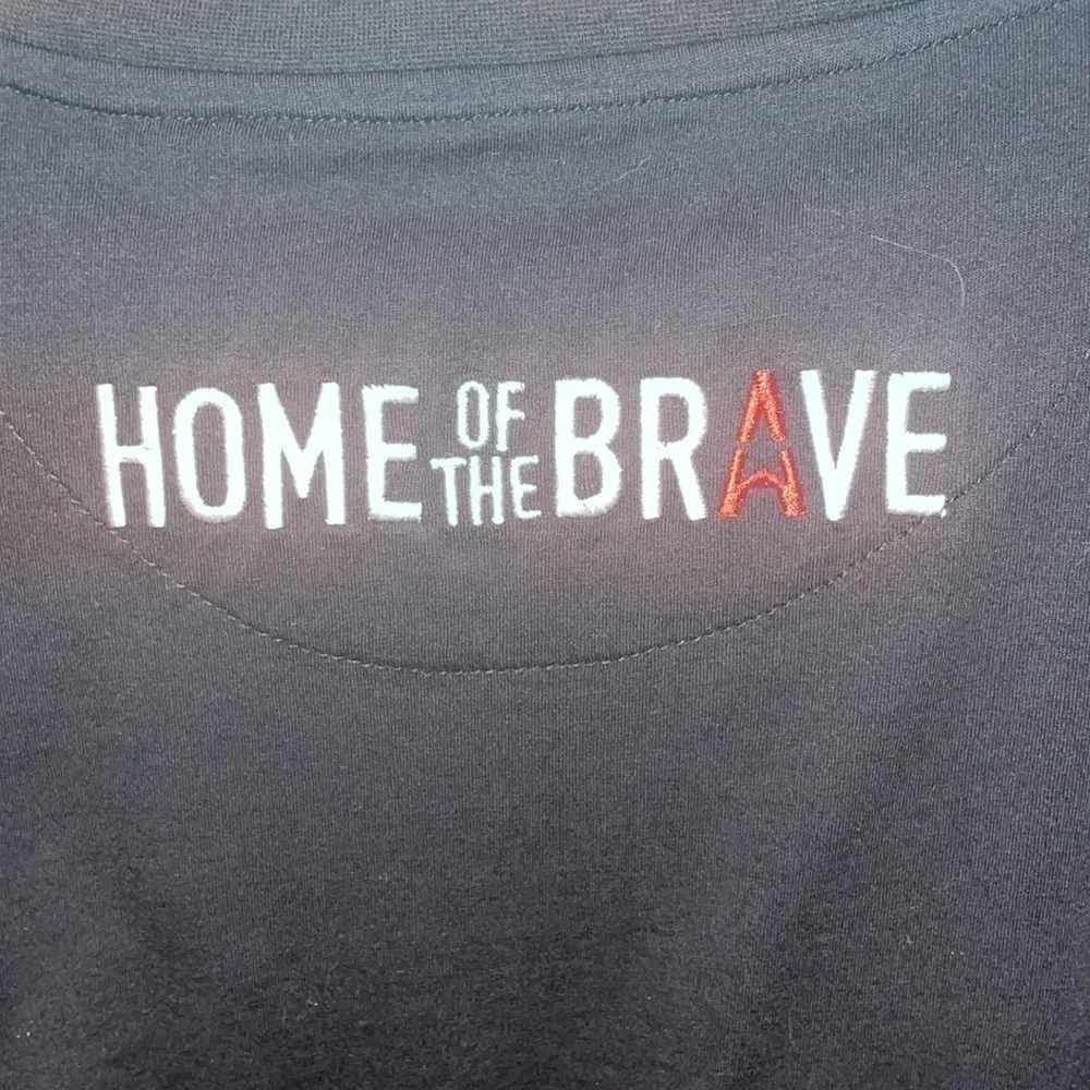 BOGO 🌸🌼 HOOD America NWT Home of the Brave Eagle Shirt